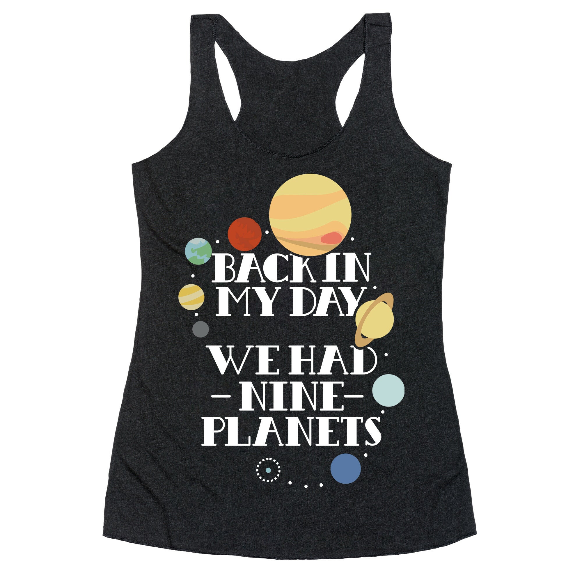 Nine Planets Racerback Tank